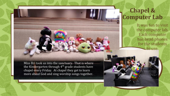 Chapel and computer lab.